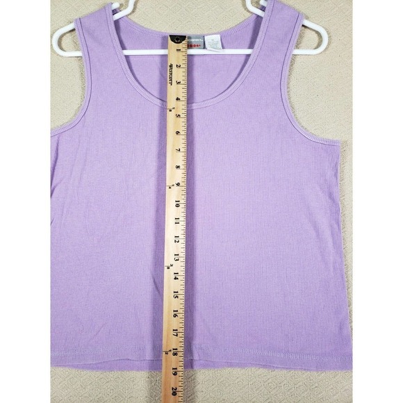 Pro Spirit Tank‎ Top Shirt Womens XL Purple Pullover Sleeveless Cotton Blend EUC - Picture 6 of 12